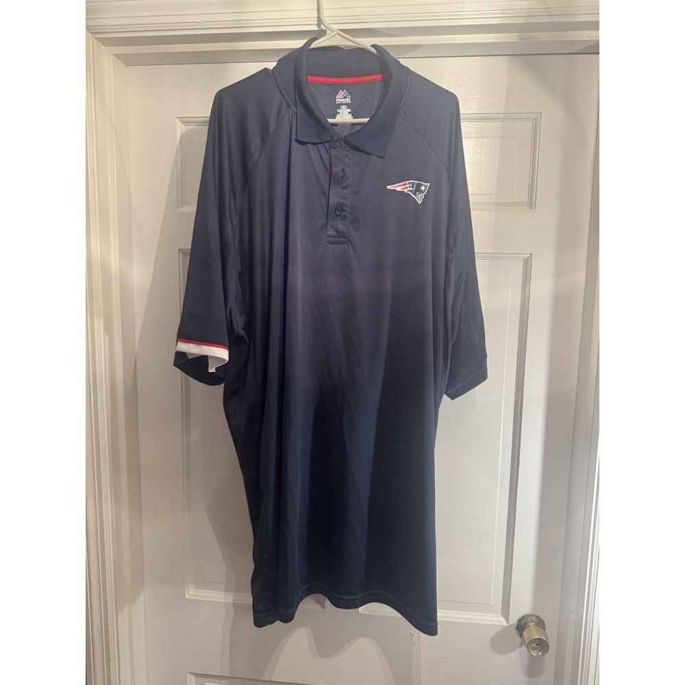 New England Patriots Polo Men's 4XLT